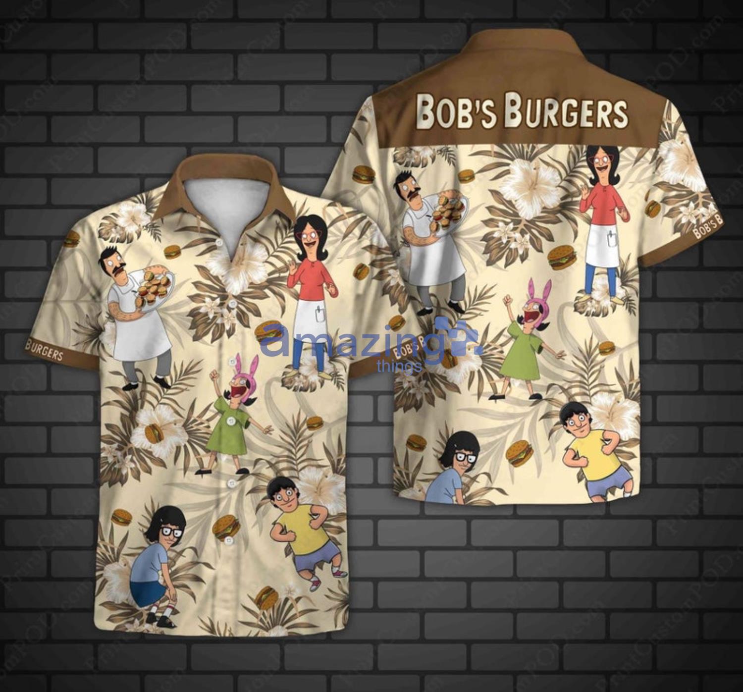 Bob Belcher Shirt Bob's Burgers Movie Shirt Bob's Burgers Hawaiian Shirt For Men And Women Product Photo 1