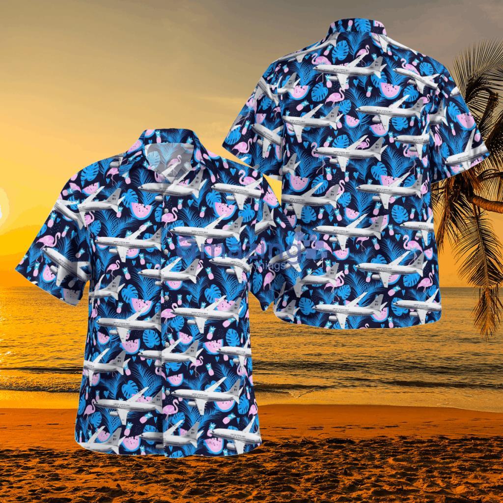 Boeing C-40 Clipper Hawaiian Shirt - Boeing C-40 Clipper Hawaiian Shirt KTLT0408BG05