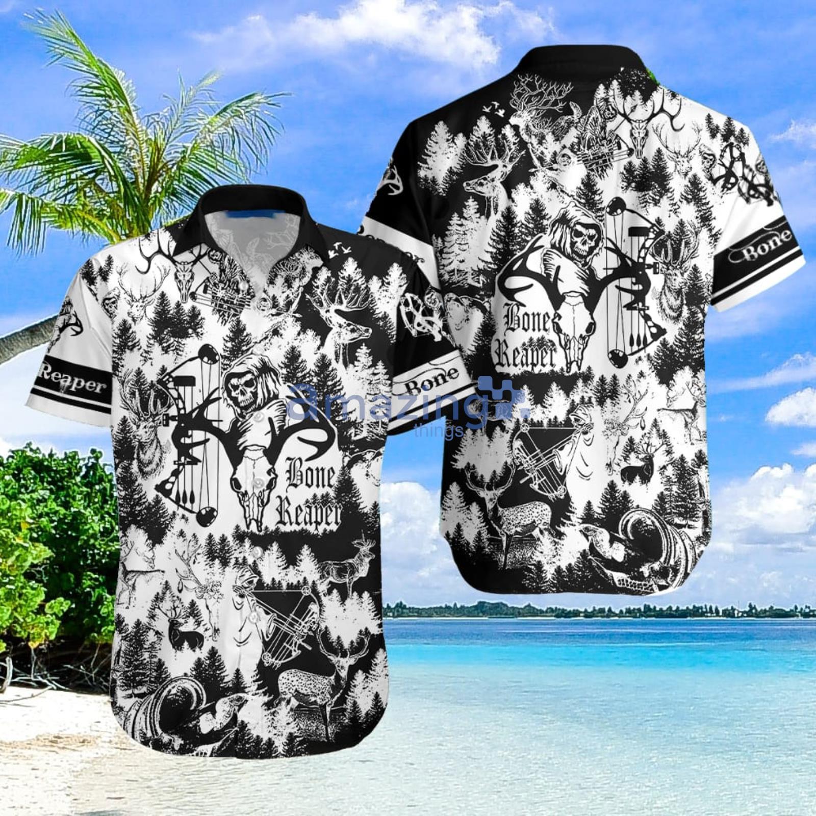 Bone Reaper Aloha Hawaiian Shirt Summer Gift For Men And Women Product Photo 1