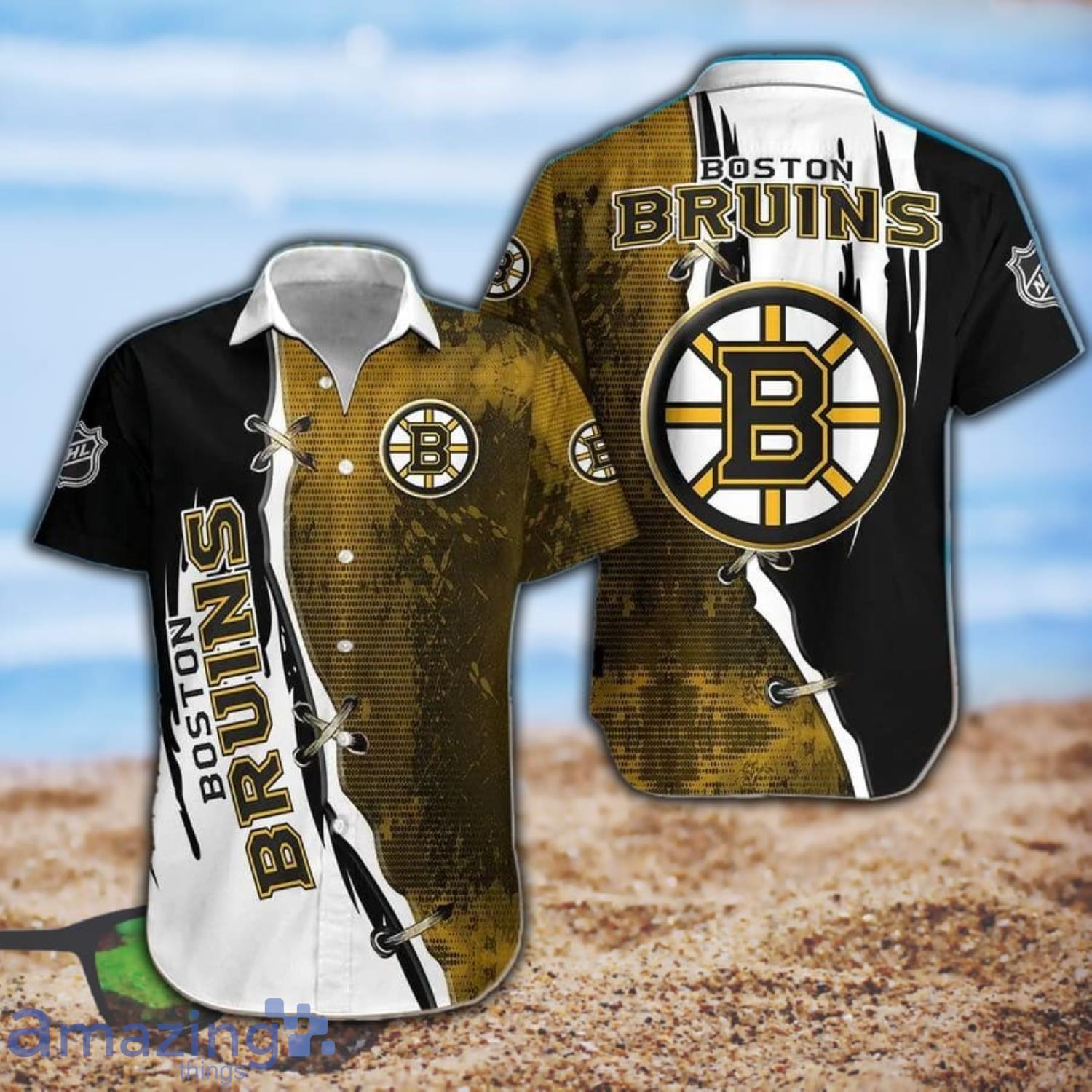 Boston Bruins Hawaiian Shhirt Gift For Fans Product Photo 1