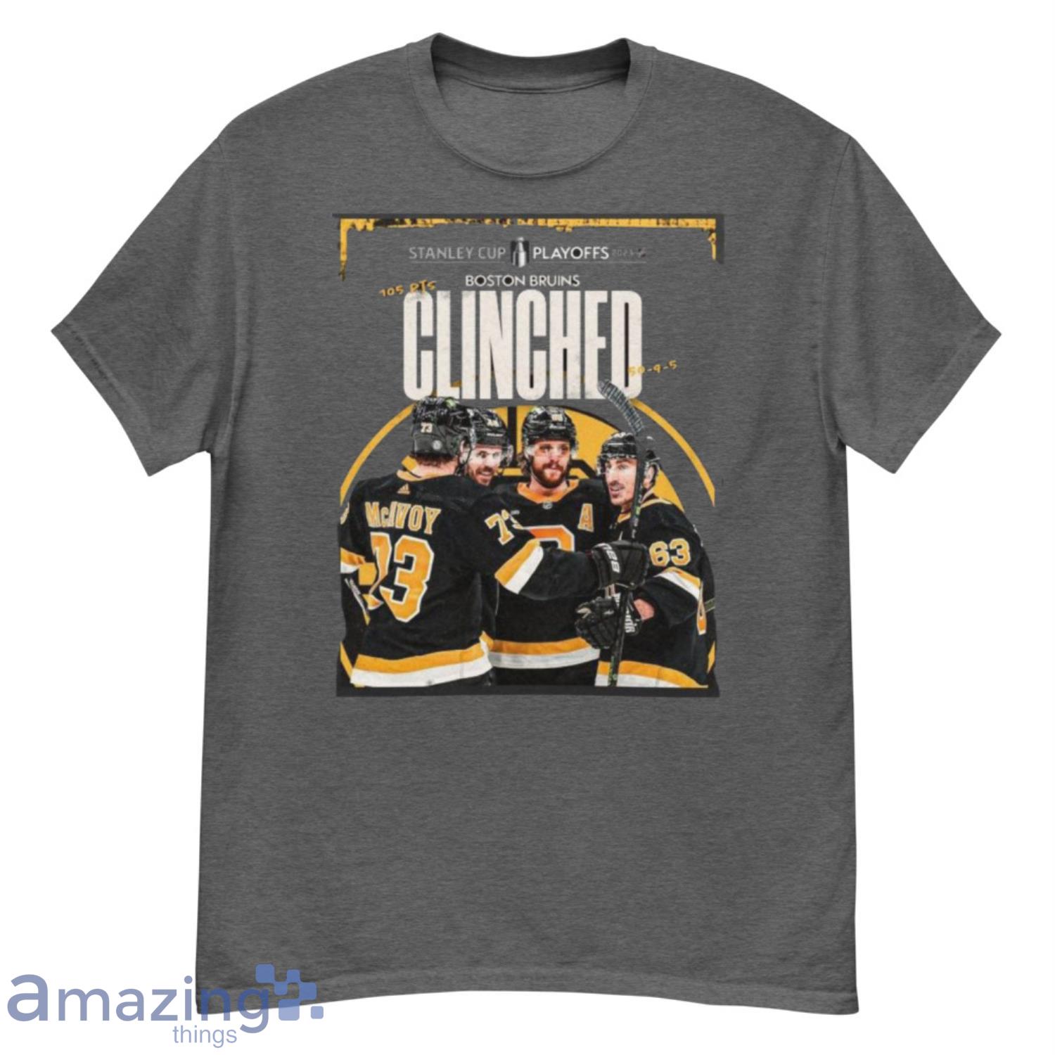 Boston Bruins Stanley Cup Playoffs 2023 Clinched Shirt, hoodie