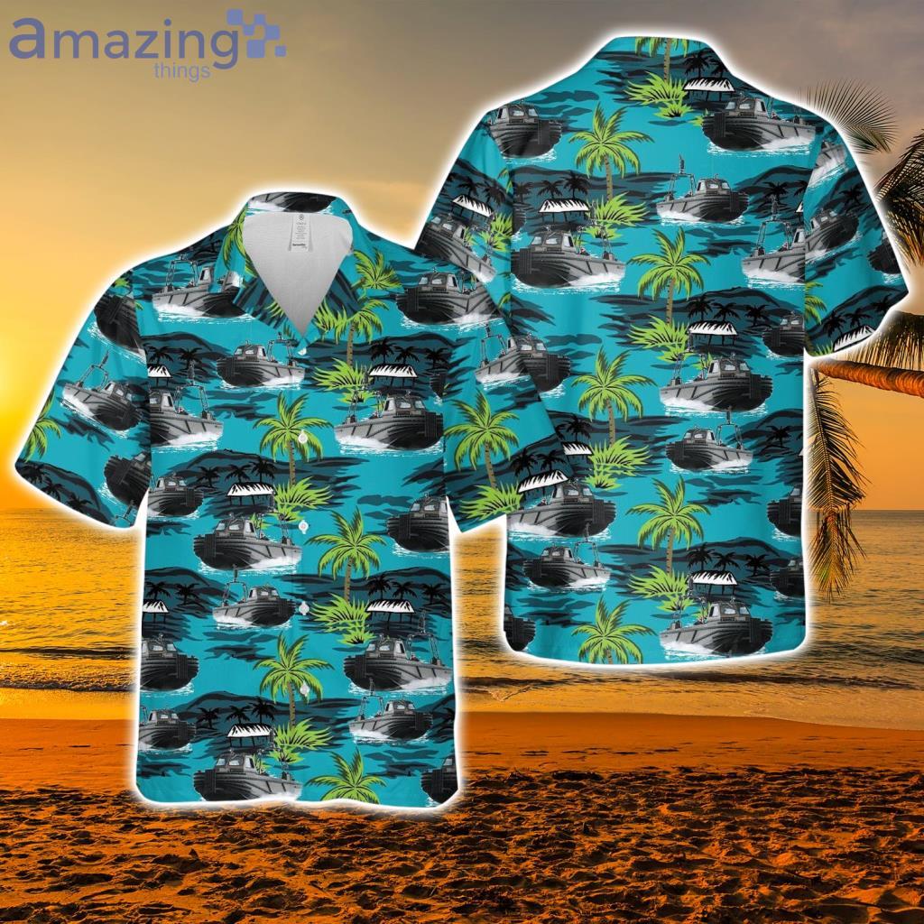 British Army Combat Support Boat Hawaiian Shirt - KAHH1006BC04 British Army Combat Support Boat Hawaiian Shirt