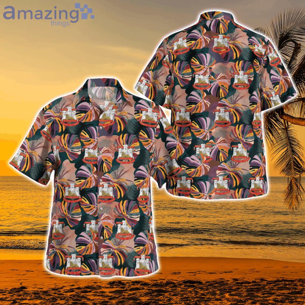 British Army, Devonshire and Dorset Regiment Hawaiian Shirt - British Army, Devonshire and Dorset Regiment Hawaiian Shirt
