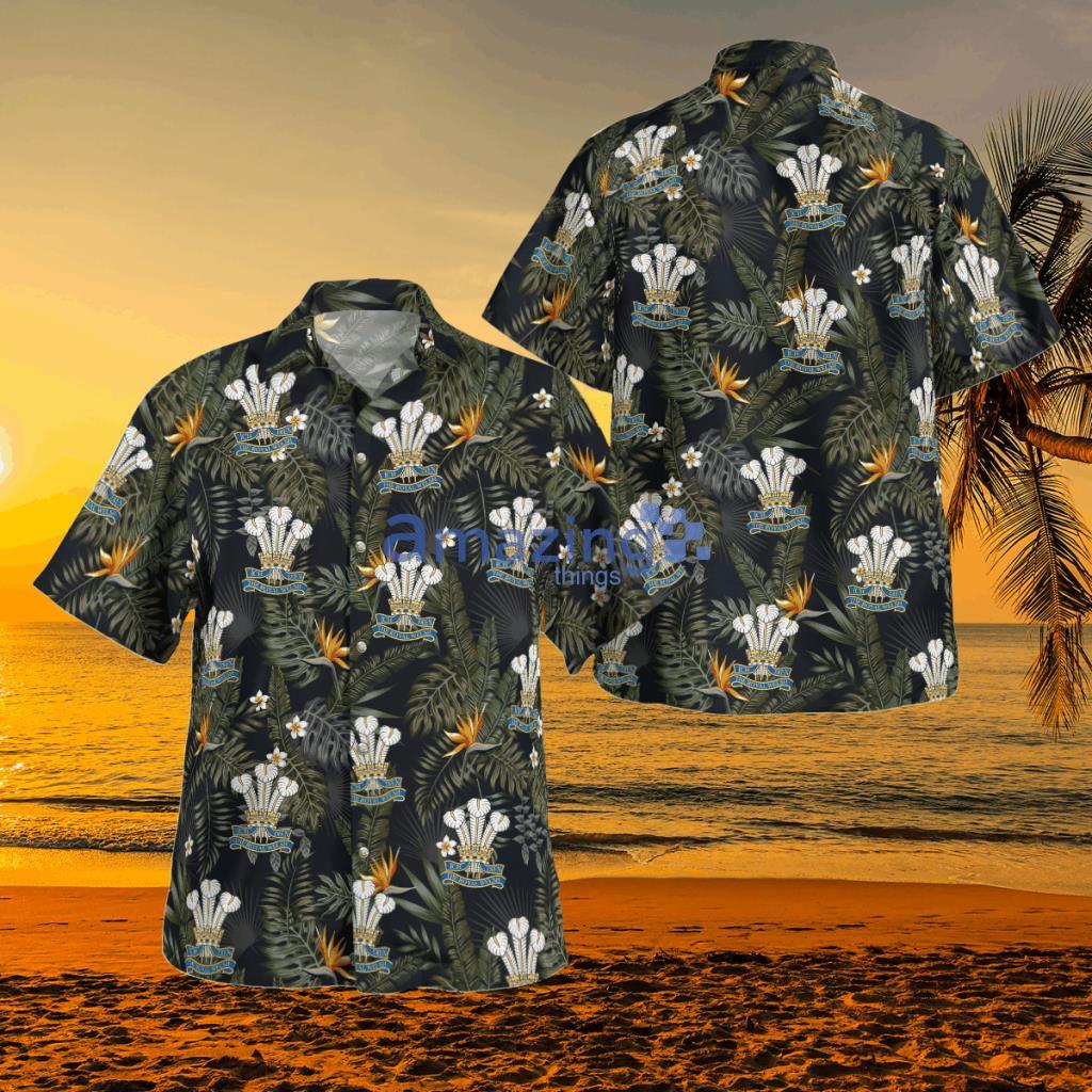 British Army Royal Welsh Hawaiian Shirt - Owl Fashion Shop