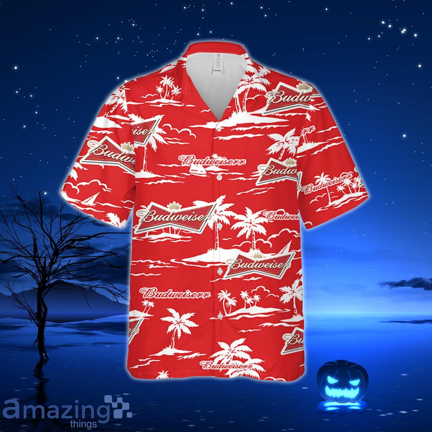 Budweiser Plus Size Custom Name Hawaiian Shirt Love Beer Gift