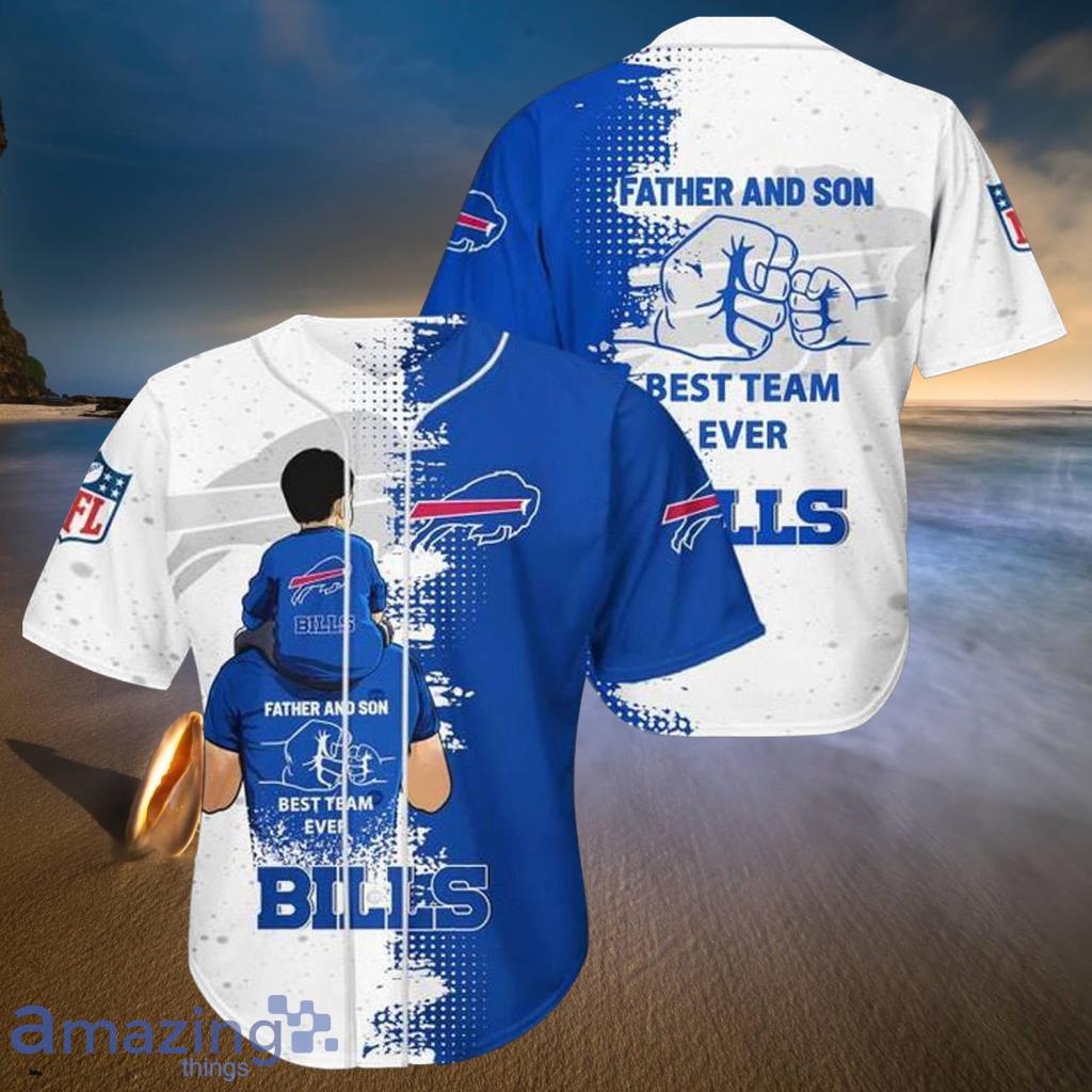 Buffalo Bills NFL Father And Son Baseball Jerseys