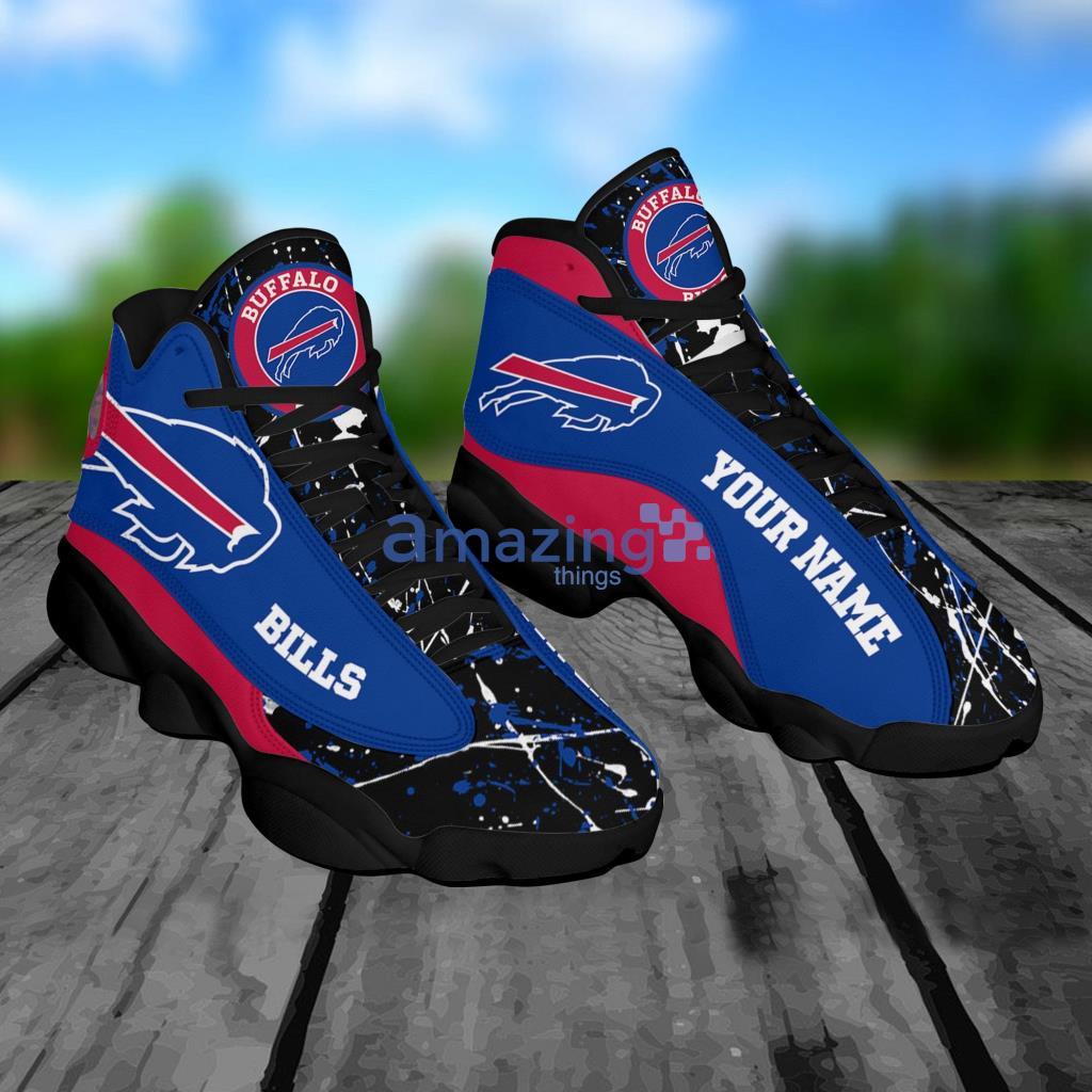 Nfl Buffalo Bills Limited Edition Air Jordan 13 For Fans Sneakers