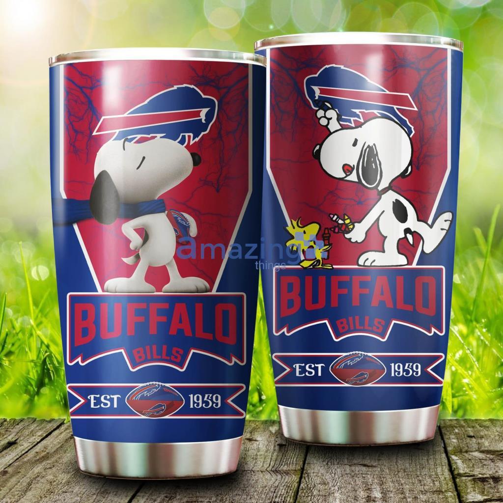 Buffalo Bills Snoopy  Tumbler - 1
