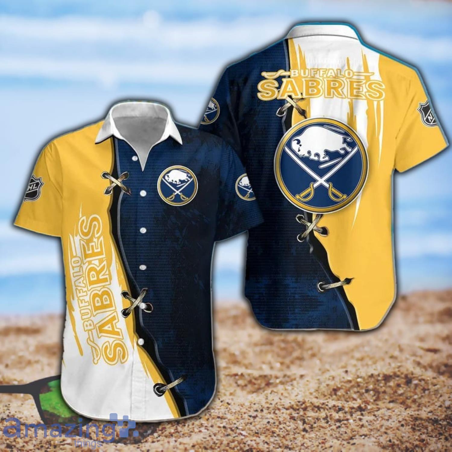 Buffalo Sabres Hawaiian Shhirt Gift For Fans Product Photo 1