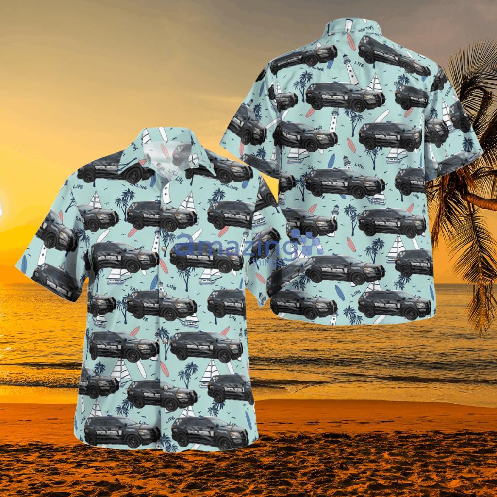 Byron Georgia Police Department Hawaiian Shirt - Byron Georgia Police Department Hawaiian Shirt KTLT2007BG01