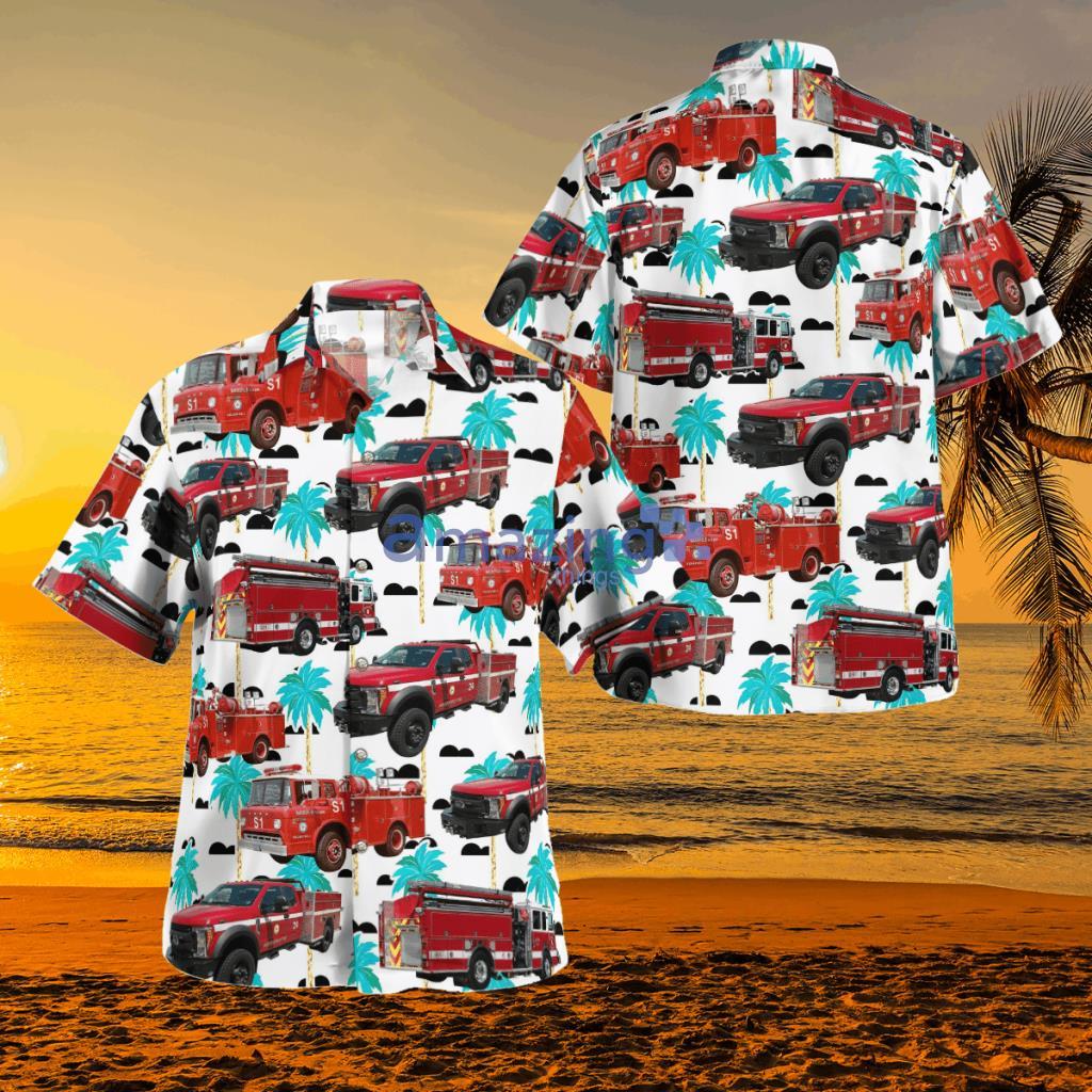 California Bakersfield Fire Department Hawaiian Shirt - BBTT2709BC22 California Bakersfield Fire Department Hawaiian Shirt