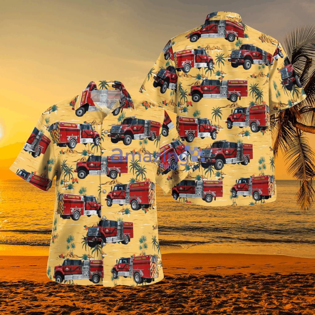  California Soboba Fire Department Hawaiian Shirt - BBTT2509BC09 California Soboba Fire Department Hawaiian Shirt