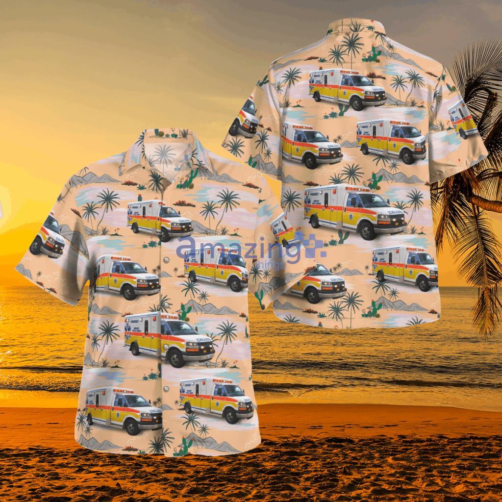 Canada Winnipeg Ambulance Hawaiian Shirt - DLSI1210BC16 Canada Winnipeg Ambulance Hawaiian Shirt