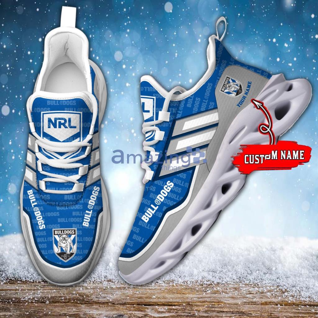 Canterbury Bulldogs NRL Blue Personalized Max Soul Shoes - 1