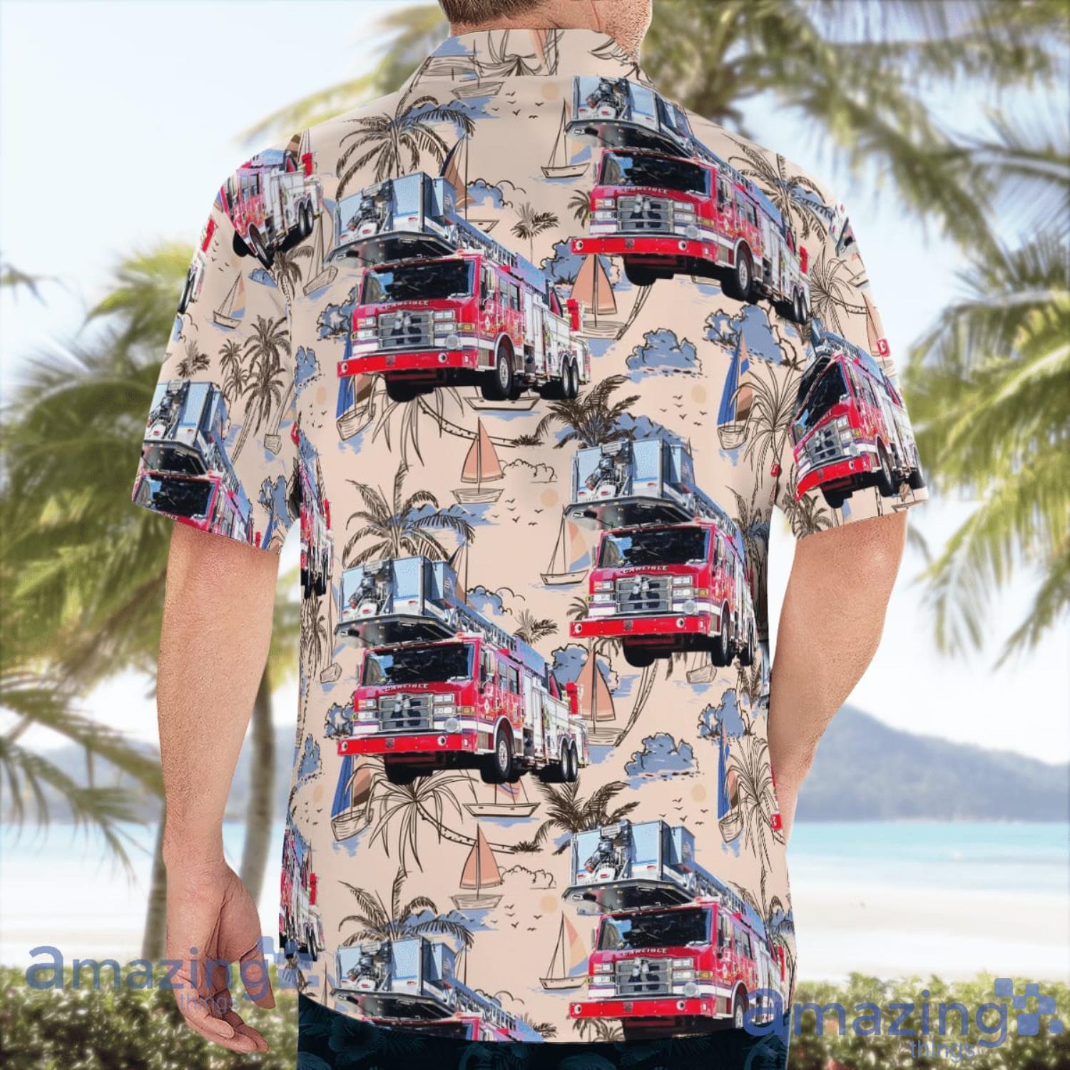 Carlisle Fire & Rescue Services Carlisle Pennsylvania Beach Summer Gift Hawaiian Shirt image Carlisle Fire & Rescue Services Carlisle Pennsylvania Beach Summer Gift Hawaiian Shirt Product Photo 4