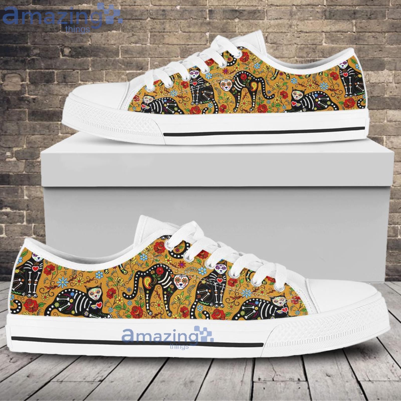 Cat- Low Top Shoes Gift Cat Lovers Best Gift For Cat Lover Product Photo 1