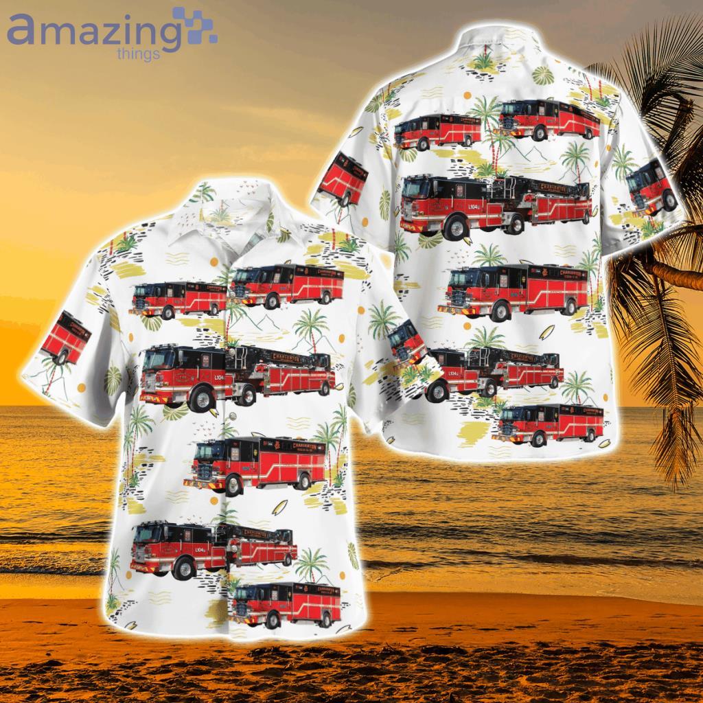 Charleston, South Carolina, Charleston Fire Department Hawaiian Shirt - DLTT1904BG01 Charleston, South Carolina, Charleston Fire Department Hawaiian Shirt Charleston, South Carolina, Charleston Fire Department Hawaiian Shirt - DLTT1904BG01 Charleston, South Carolina, Charleston Fire Department Hawaiian Shirt