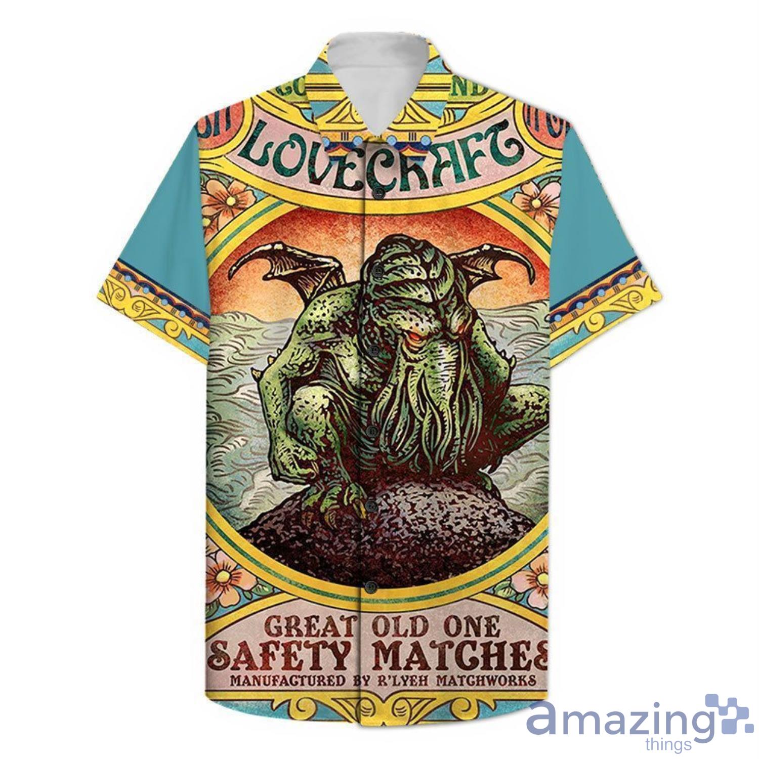 Chet Phillips Cthulhu Short Sleeve Hawaiian Shirt For Men And Women - Chet Phillips Cthulhu Hawaiian Shirt For Men And Women