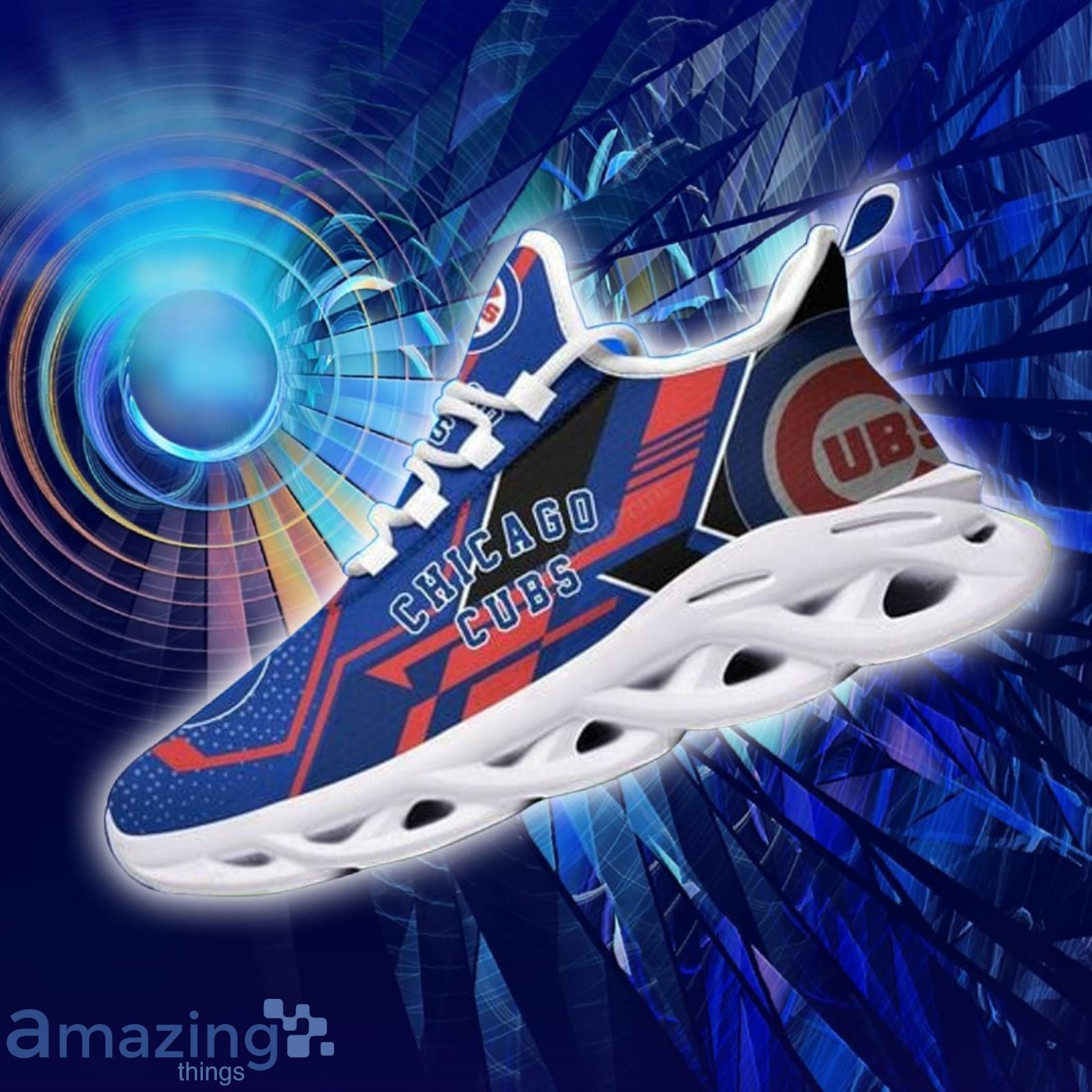 Chicago Cubs Casual 3D Max Soul Shoes Running Shoes For Men And Women