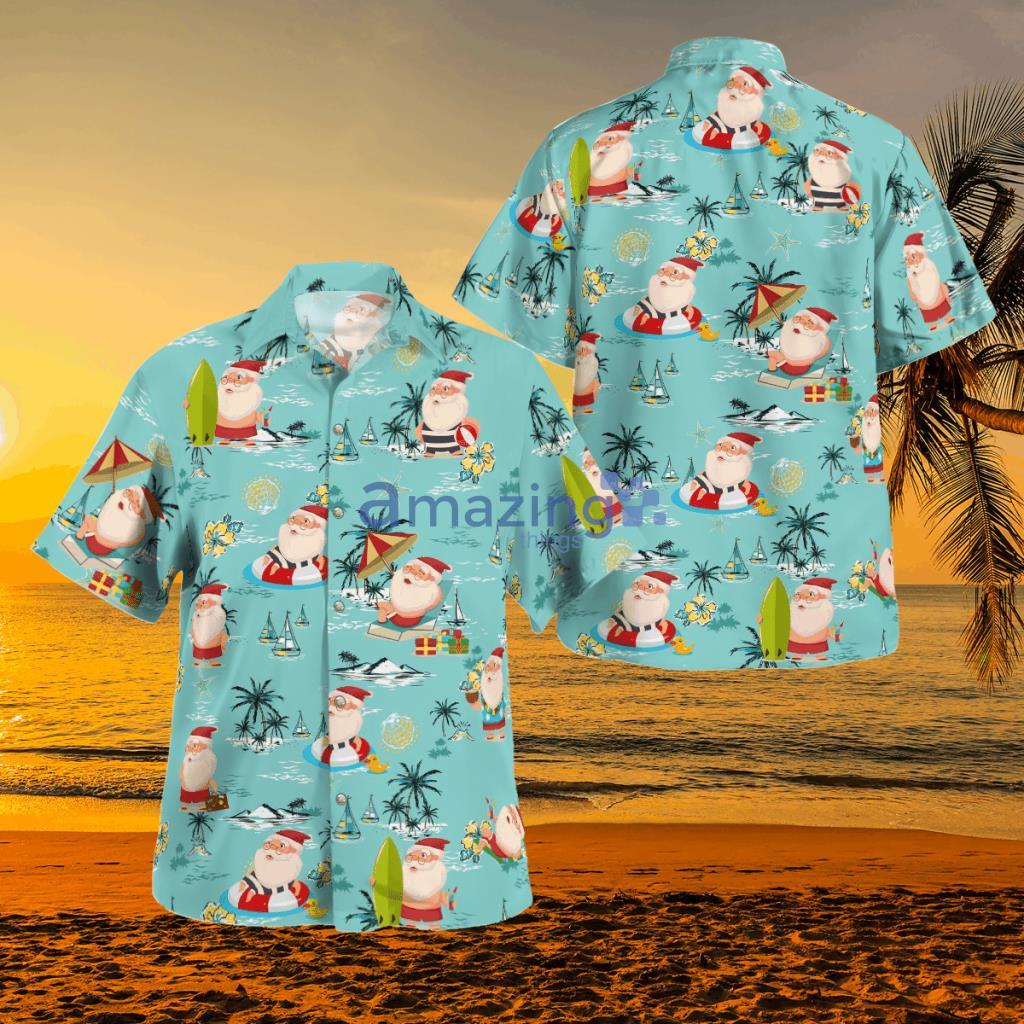 Christmas In July Pattern Hawaiian Shirt - Christmas In July Hawaiian Shirt NLSI1107BG11