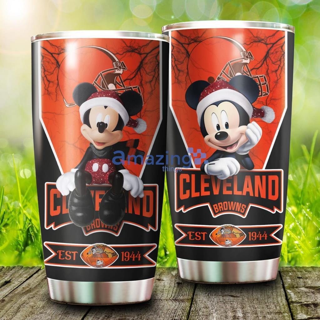 Cleveland Browns Mickey  Tumbler - 1