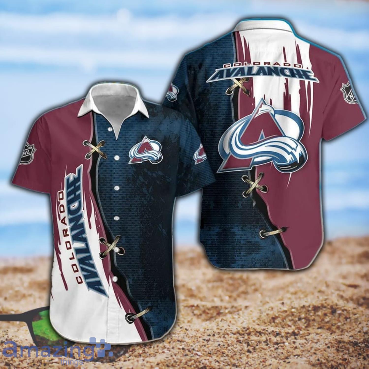 Colorado Avalanche Hawaiian Shhirt Gift For Fans Product Photo 1