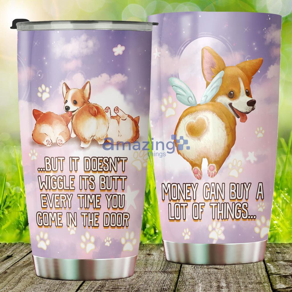Corgi Stainless Steel Tumbler - Corgi Stainless Steel Tumbler