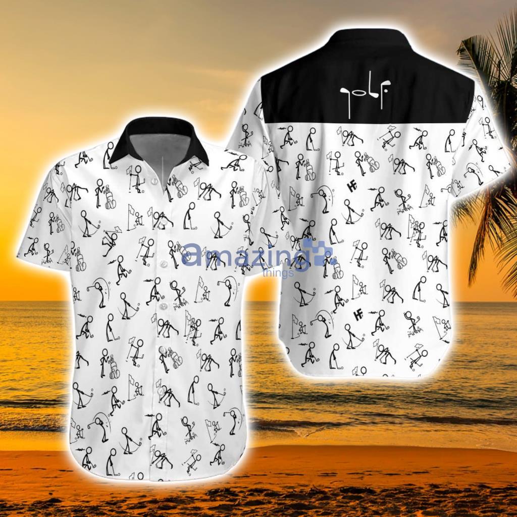 Cover Your Body With Amazing Stickfigures Playing Golf Hawaiian Aloha Shirts - Cover Your Body With Amazing Stickfigures Playing Golf Hawaiian Aloha Shirts_5767
