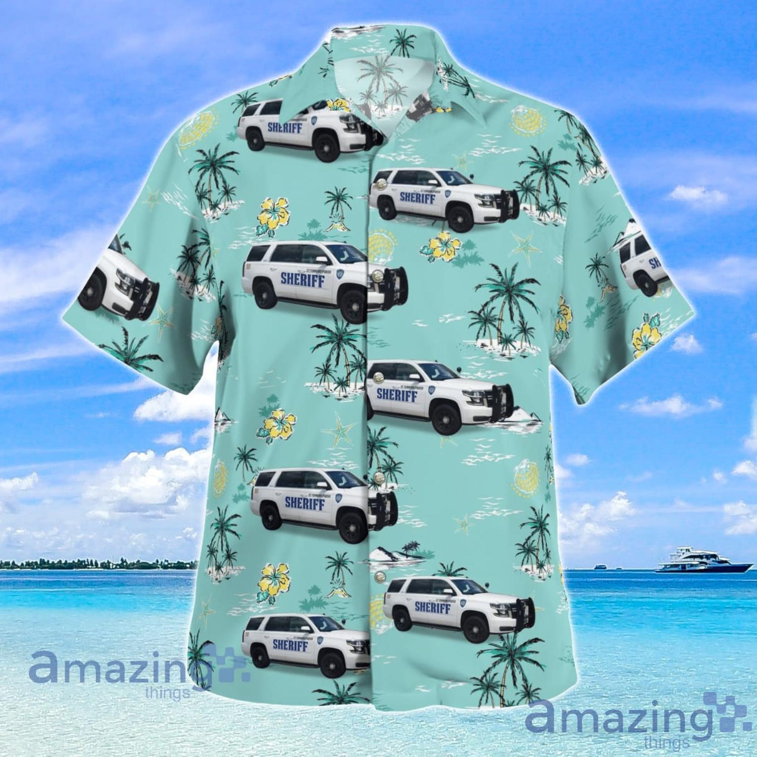 Covington Louisiana St Tammany Sheriffs Office Aloha Summer Gift Hawaiian Shirt image Covington Louisiana St Tammany Sheriffs Office Aloha Summer Gift Hawaiian Shirt Product Photo 2