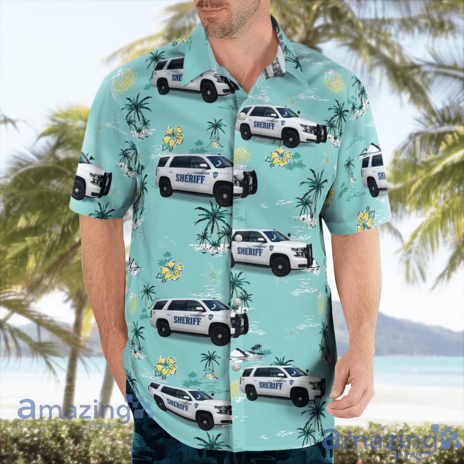 Covington Louisiana St Tammany Sheriffs Office Aloha Summer Gift Hawaiian Shirt image Covington Louisiana St Tammany Sheriffs Office Aloha Summer Gift Hawaiian Shirt Product Photo 3