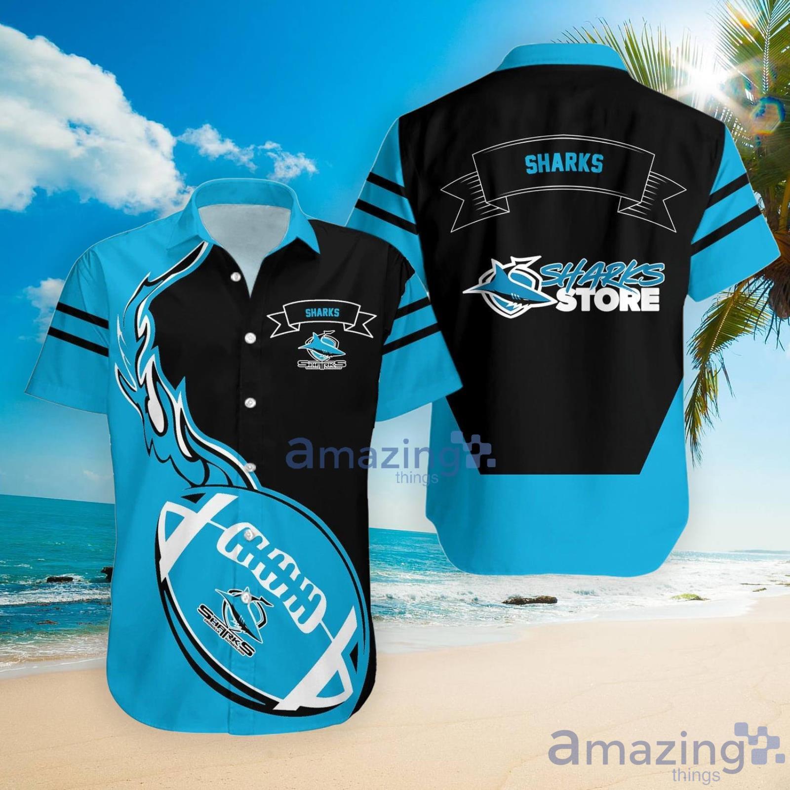 Cronulla-Sutherland Sharks 3D Personalized Hawaii Shirt And Shorts