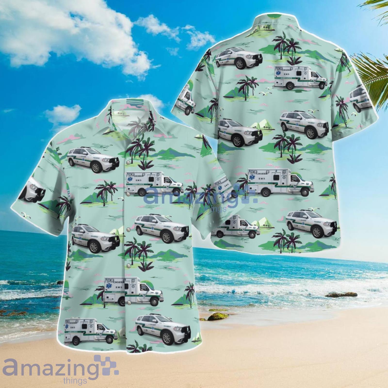 Crozer EMS Upland Pennsylvania Summer Gift Hawaiian Shirt Product Photo 1