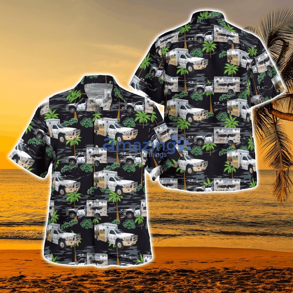 Custer Ambulance Service, Inc., South Dakota Fleet Hawaiian Shirt - Custer Ambulance Service, Inc., South Dakota Fleet Hawaiian Shirt Custer Ambulance Service, Inc., South Dakota Fleet Hawaiian Shirt - Custer Ambulance Service, Inc., South Dakota Fleet Hawaiian Shirt
