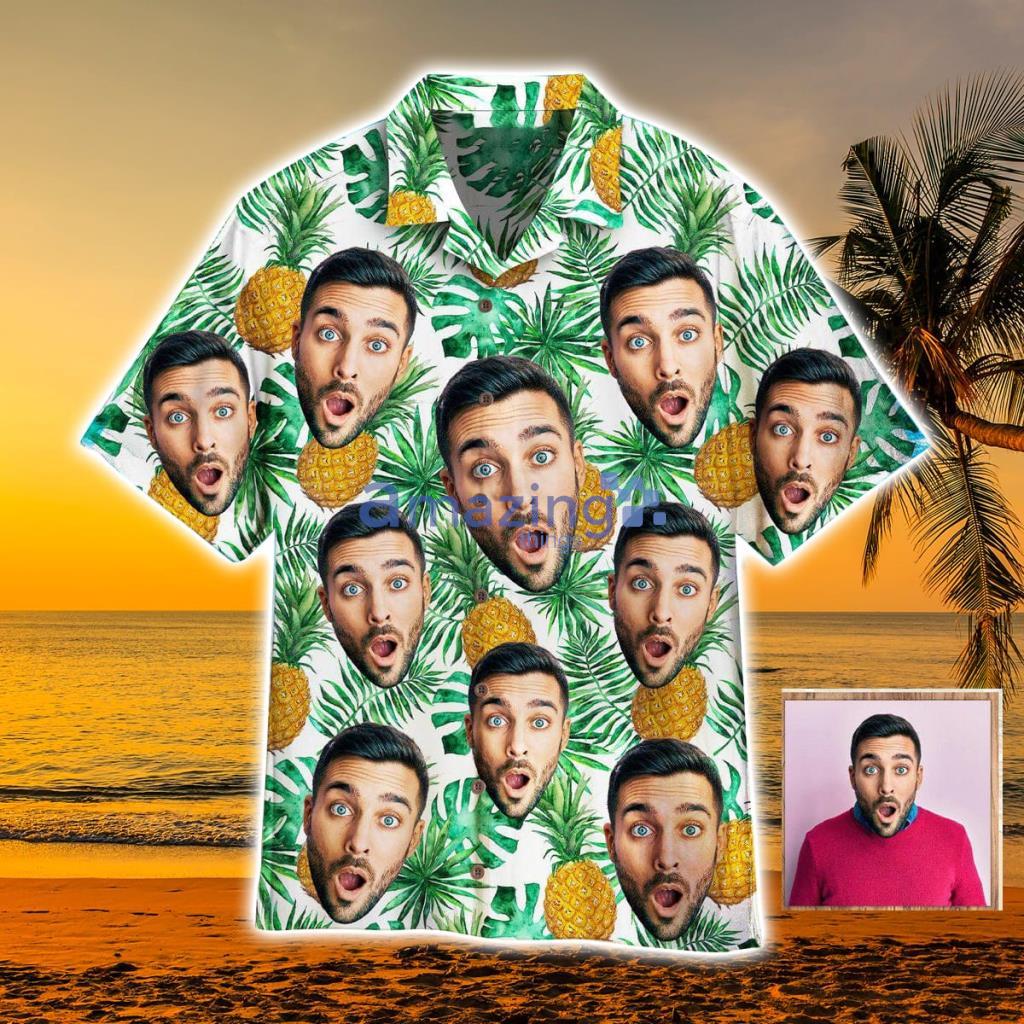 Custom Funny Face With Pineapple Seamless Personalized Hawaiian Shirt - Custom Funny Face With Pineapple Seamless Custom Hawaiian Shirt, Personalized Hawaiian Shirts, Custom Photo Hawaiian Shirt_5138 Custom Funny Face With Pineapple Seamless Personalized Hawaiian Shirt - Custom Funny Face With Pineapple Seamless Custom Hawaiian Shirt, Personalized Hawaiian Shirts, Custom Photo Hawaiian Shirt_5138