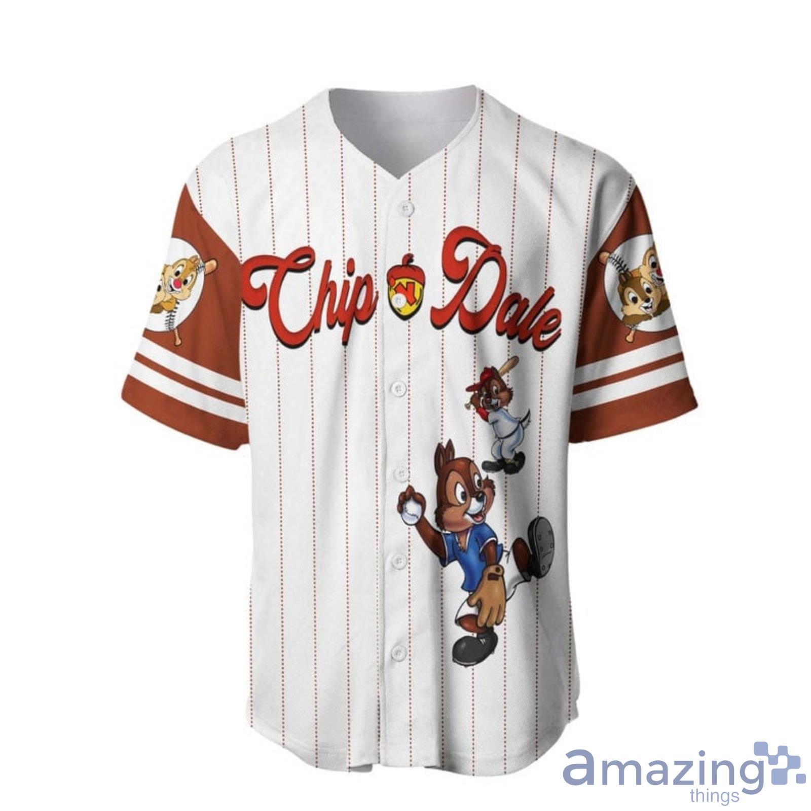 Custom Logo Name Number White Pinstripe Baseball Jersey