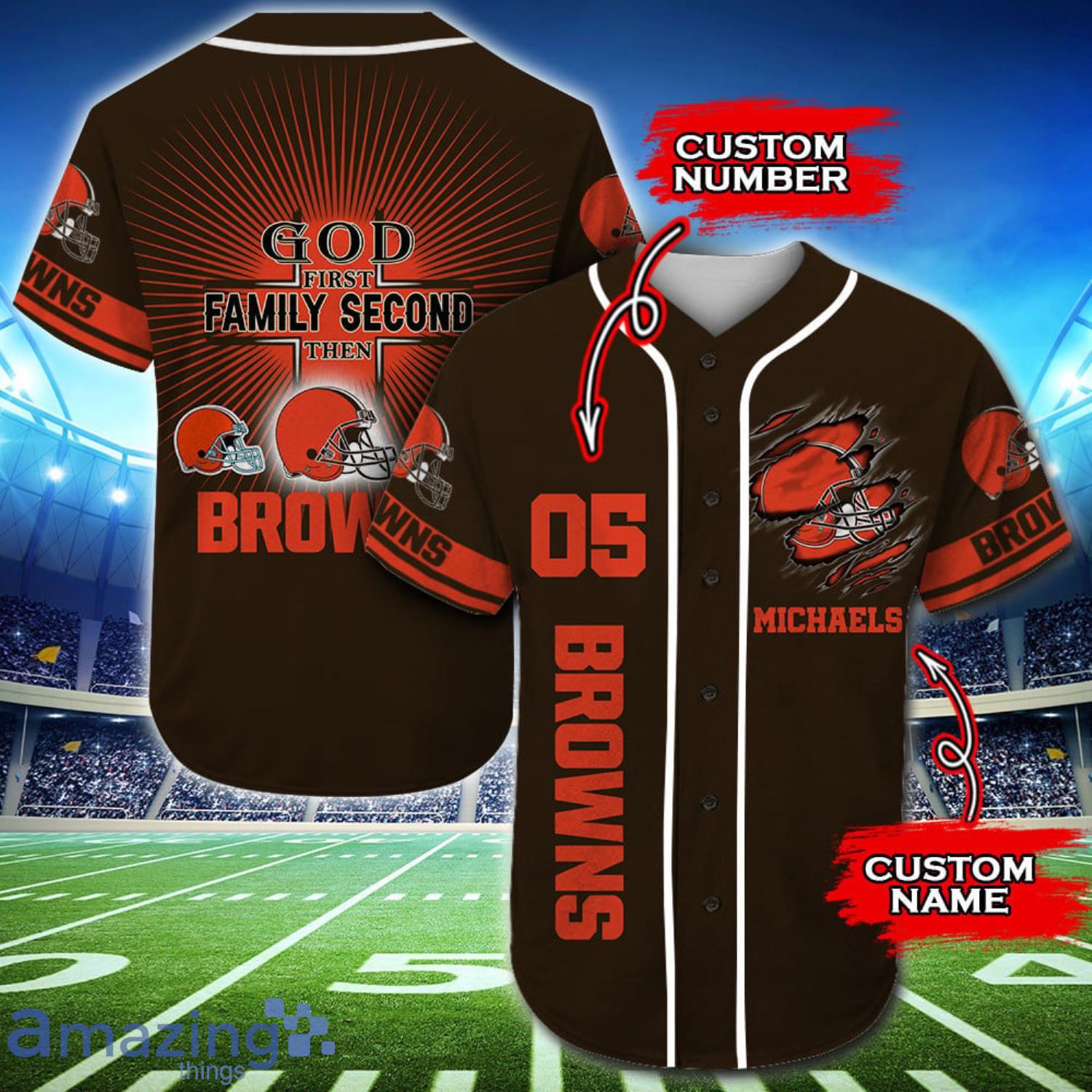 Cleveland Browns Brown Custom Jersey, NFL Jerseys for Sale