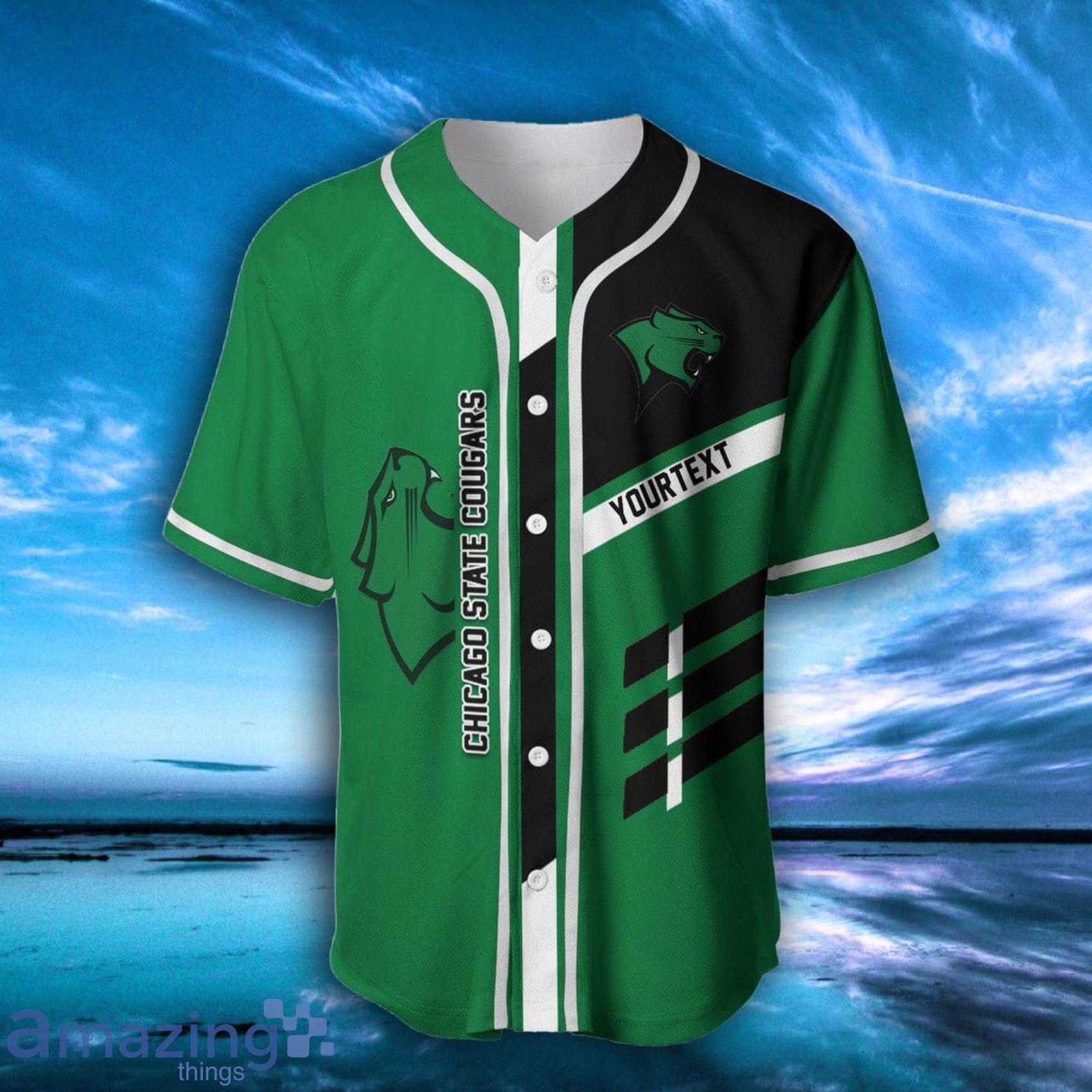 Custom Name Chicago State Cougars NCAA Baseball Jersey Shirt For Fan Product Photo 1 Custom Name Chicago State Cougars NCAA Baseball Jersey Shirt For Fan Product Photo 1