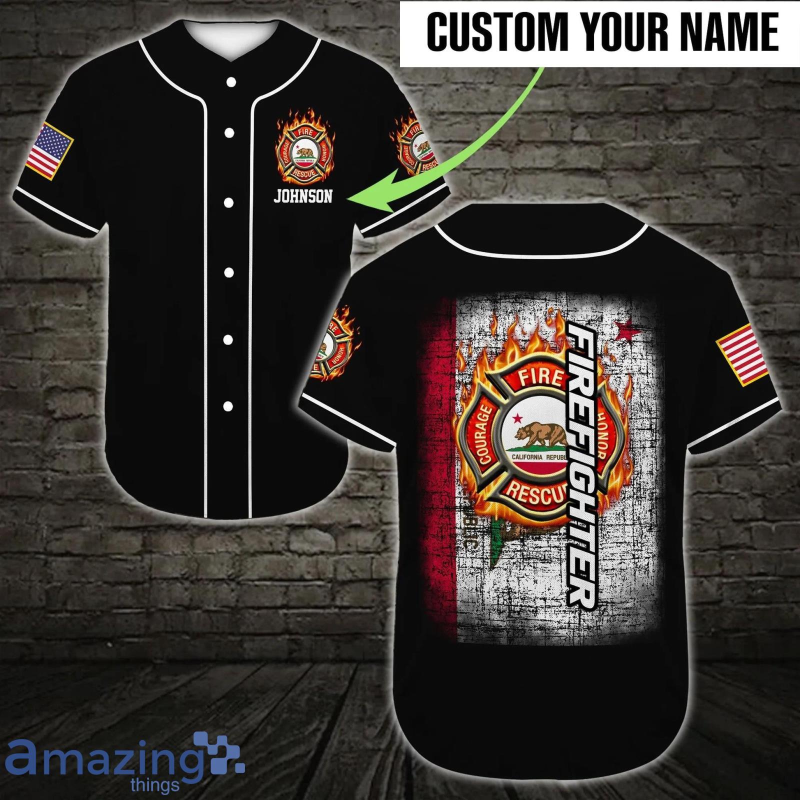 Pittsburgh Steelers NFL Honor Firefighters Personalized T-shirt