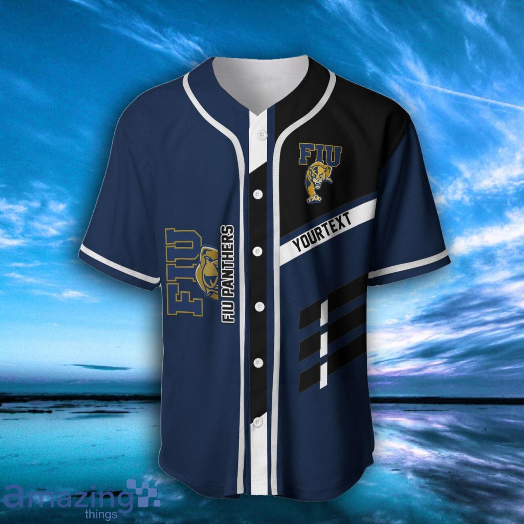 Panthers Blue Baseball Jersey