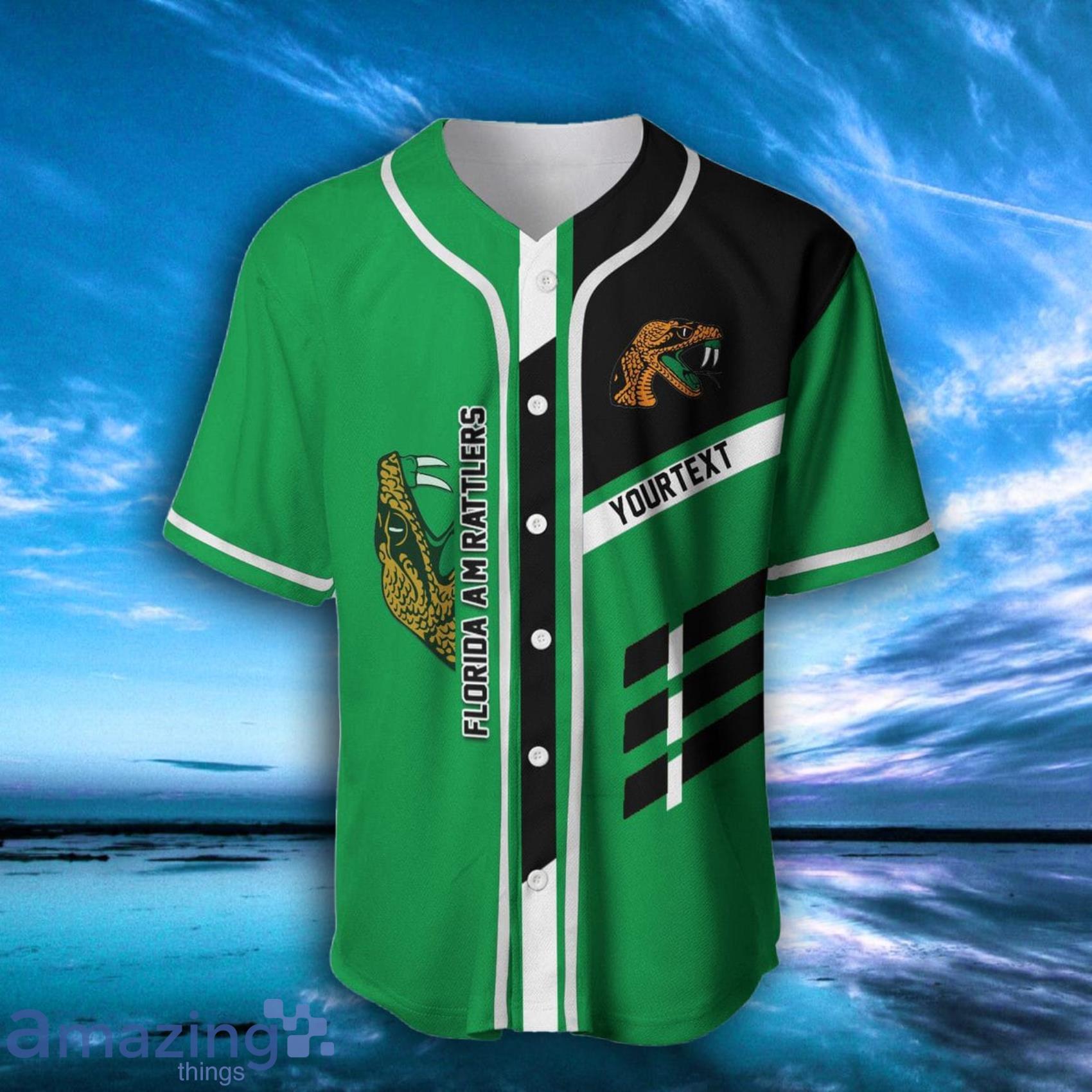 Custom Name Florida A_M Rattlers NCAA Baseball Jersey Shirt For Fan Product Photo 1