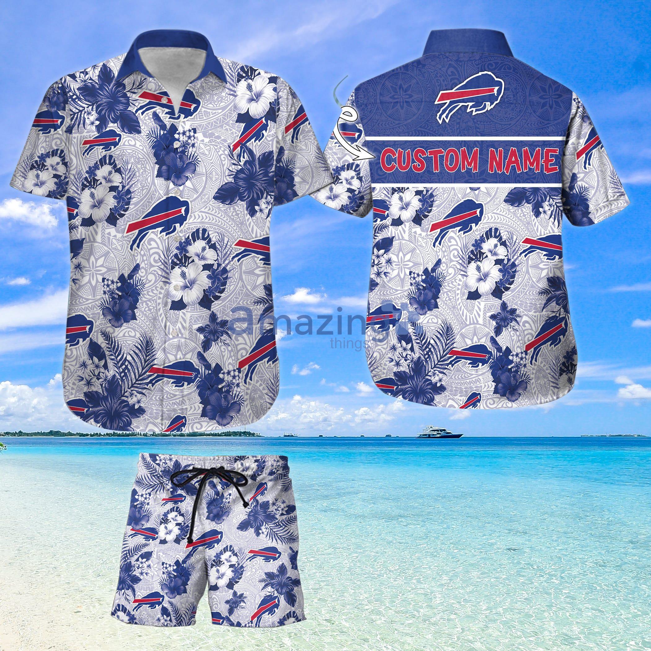 Personalized Buffalo Bills Hawaiian Shirt And Shorts NFL Hawaii