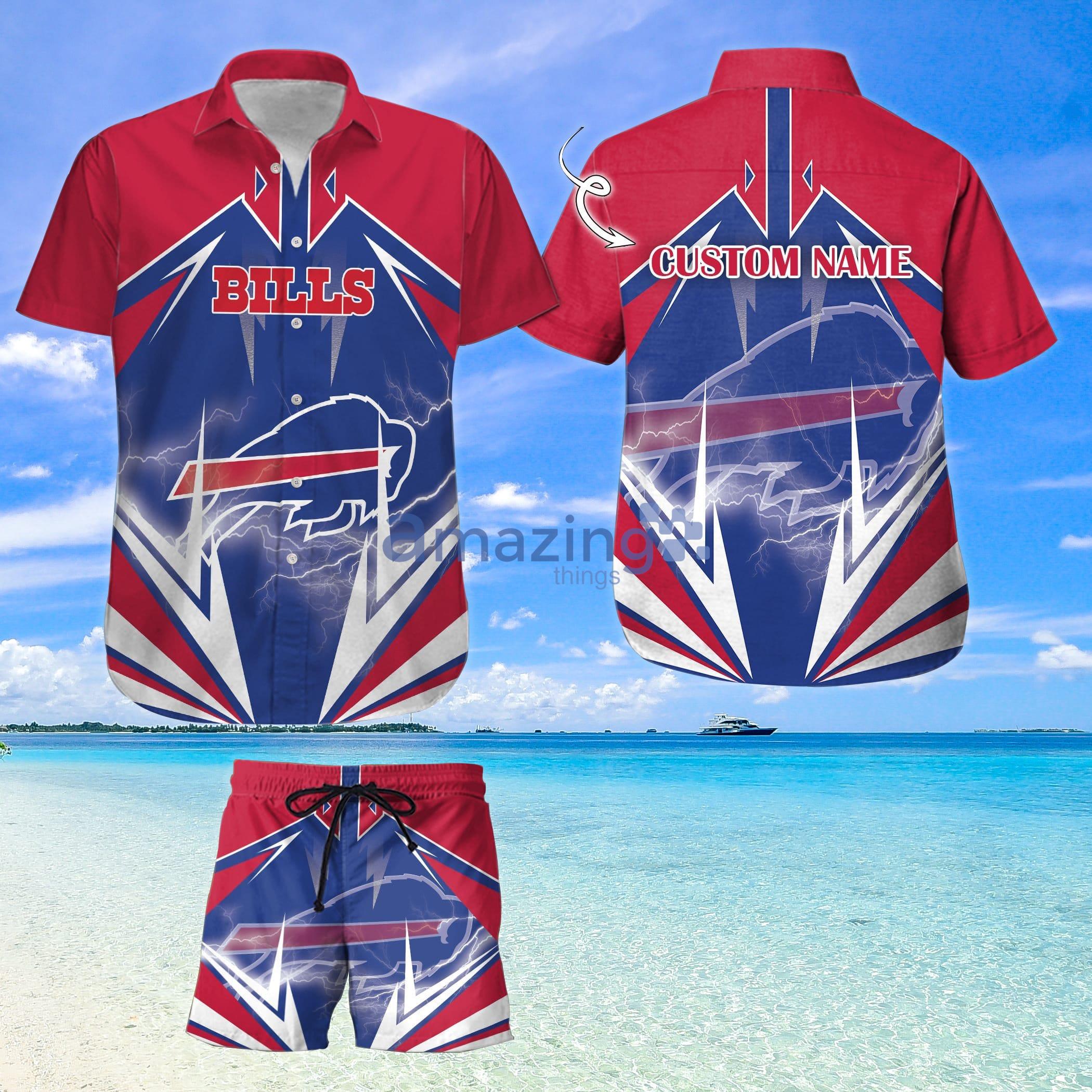 Buffalo Bills Custom Name NFL Hawaiian Shirt And Shorts Gift For Men And  Women Fans - Banantees