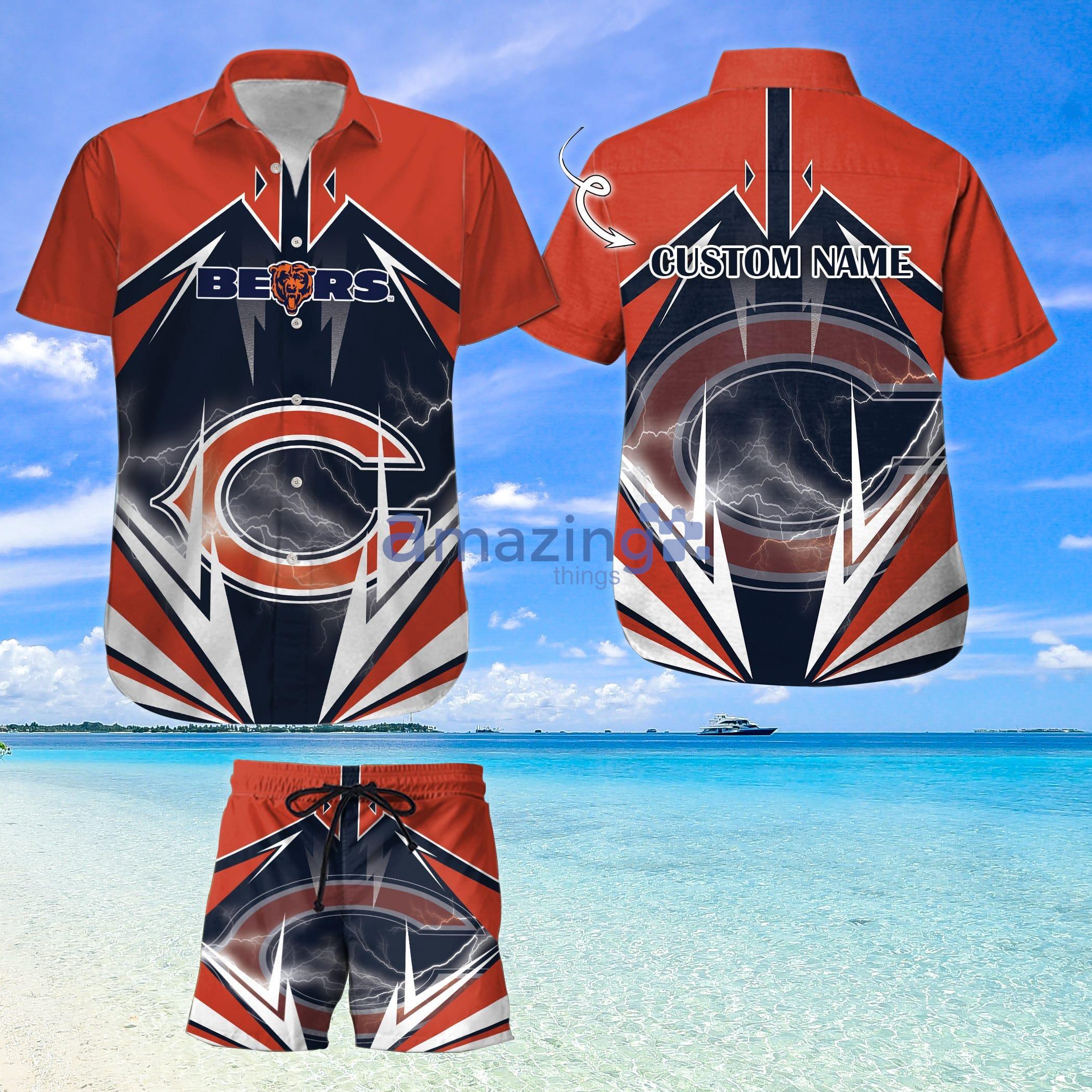 Chicago Bears NFL NFL Football Custom Name Hawaiian Shirt Special Gift For  Loyal Fans