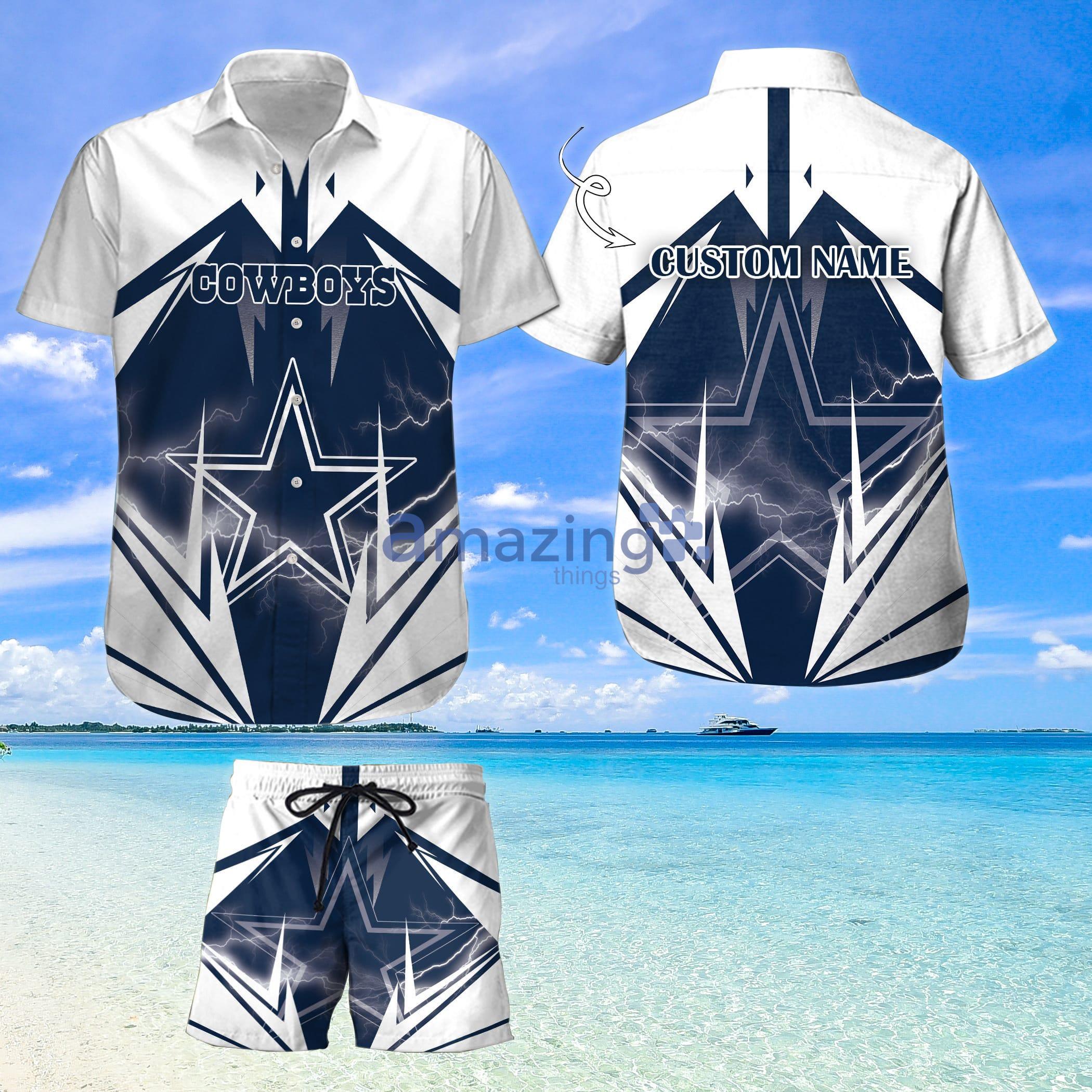 Dallas Cowboys Hawaiian Custom Name For Fans