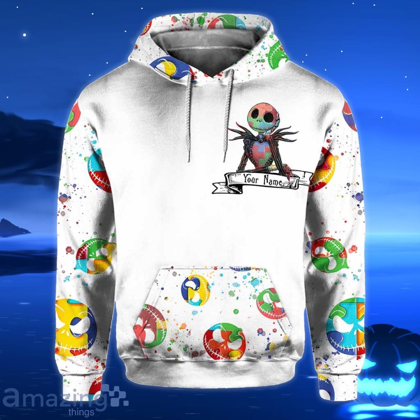 Custom Name Ghost It's Okay To Be Different Hoodie And Leggings Product Photo 1