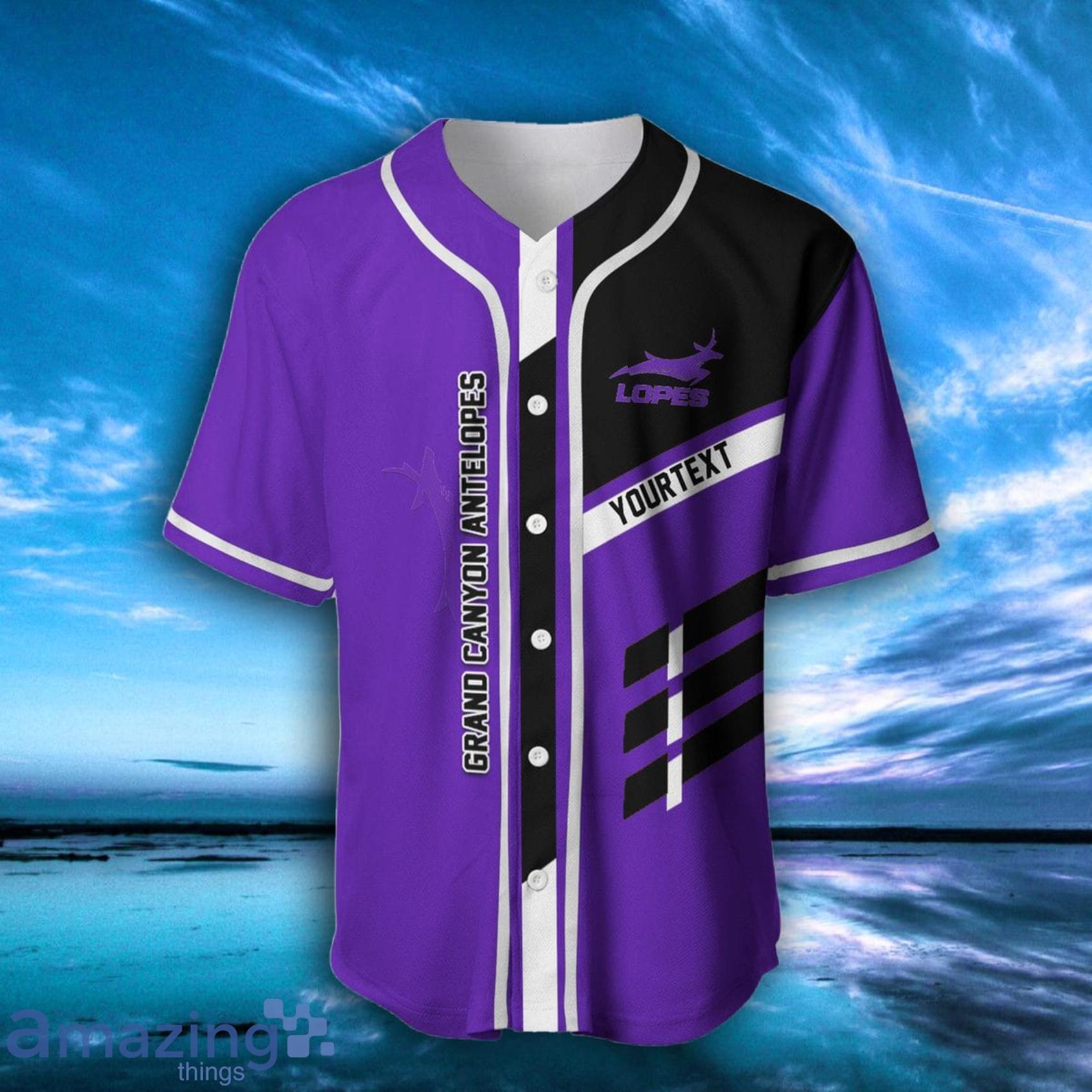 Custom Name Grand Canyon Antelopes NCAA Baseball Jersey Shirt For Fan Product Photo 1