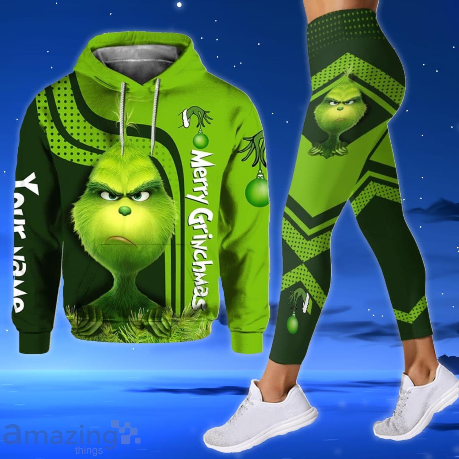 grinch green leggings