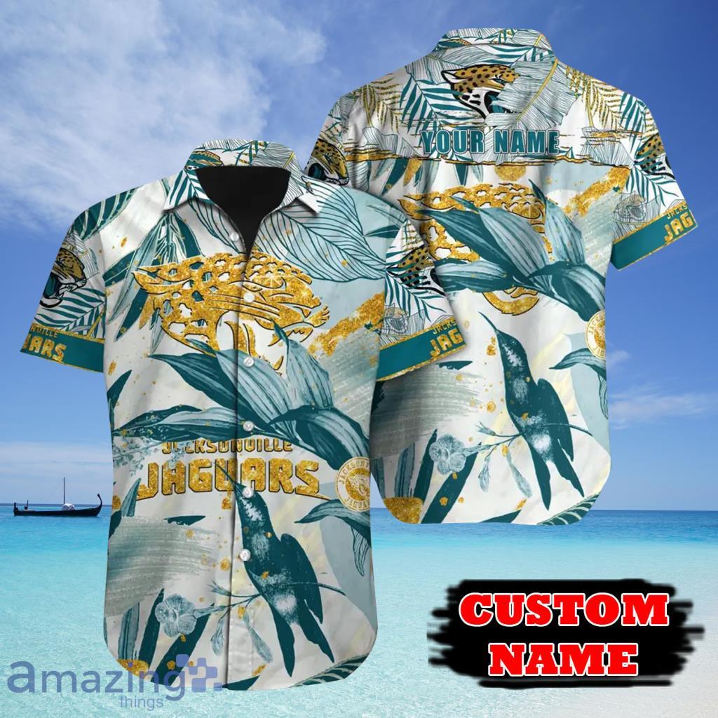 NFL Jacksonville Jaguars Aloha Tropical Hawaiian Shirt