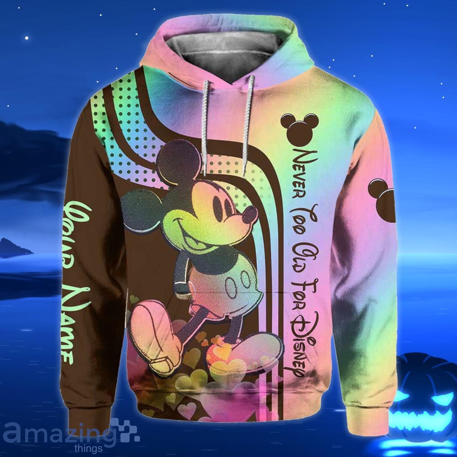 I will never be too old for Disney Mickey Mouse personalized