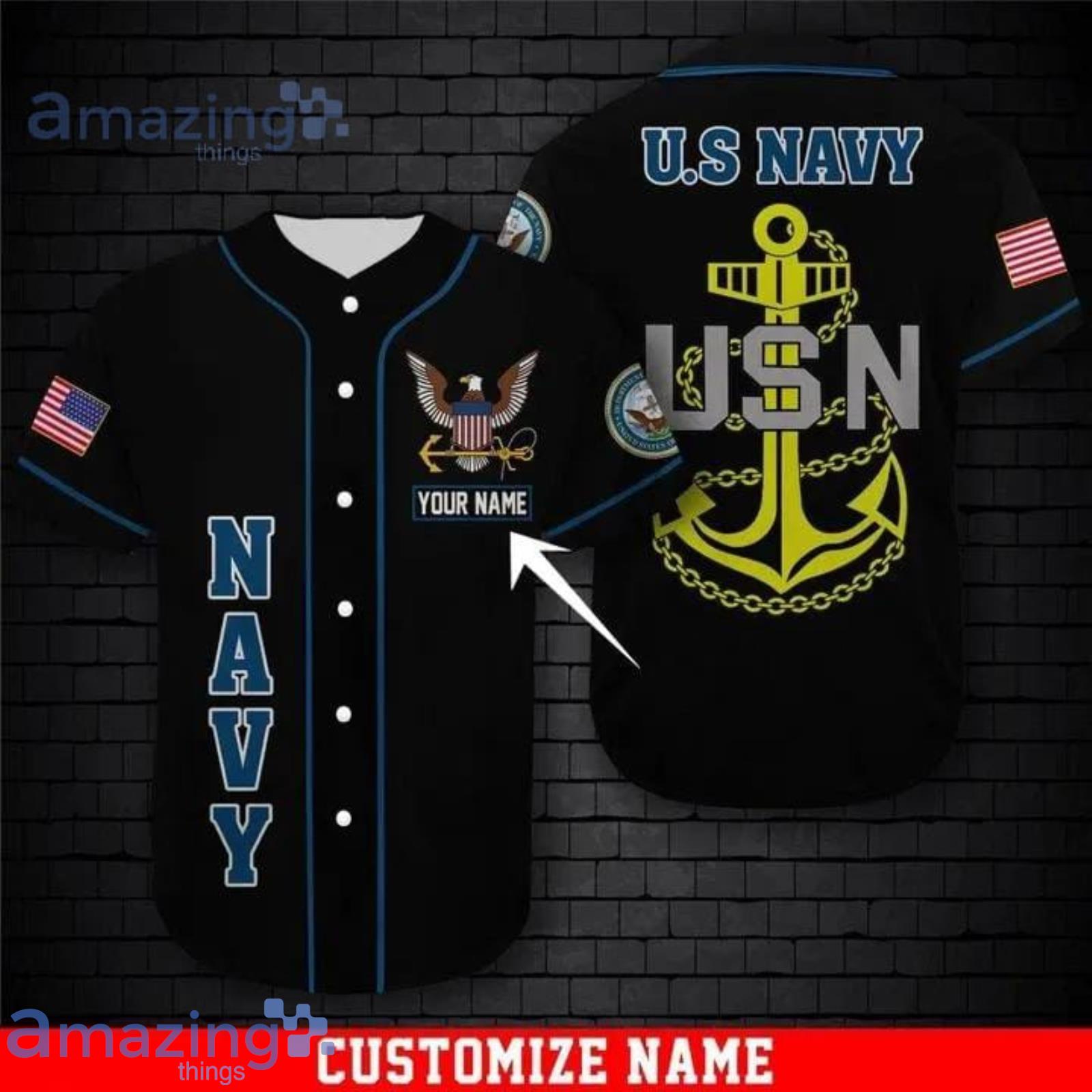 US Navy Baseball Jersey